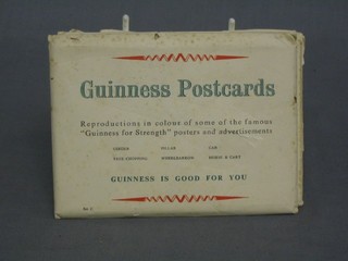 Sets A B and C of Guinness postcards, reproduction in colour of some famous Guinness for Strength posters
