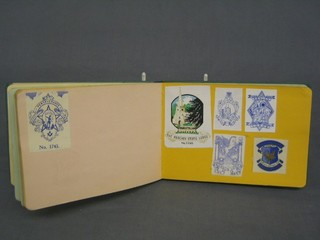 An album containing various Masonic letter heads