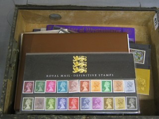 A collection of various modern presentation stamps