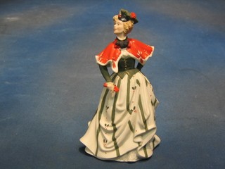 A Wedgwood biscuit porcelain figure "Clara Spirit of Christmas"