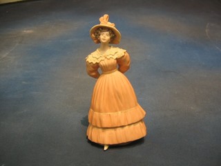 A Wedgwood biscuit porcelain figure "Catherine" 