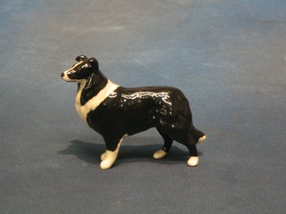 A Beswick figure of a standing Collie, 4"