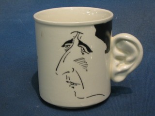 A Carltonware Charles and Diana engagement commemorative mug