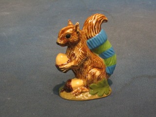 A Wade figure "In The Forest Deep Stirs Tail Warmer Squirrel"