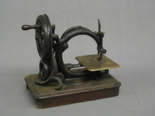 A 19th Century sewing machine by Wilcox and Gibbs