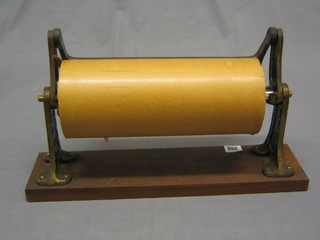 A Lamson Paragon 12 table mounted parcel wrap dispenser 
