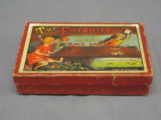 A racing game "The Favourite" - the new mechanical race game