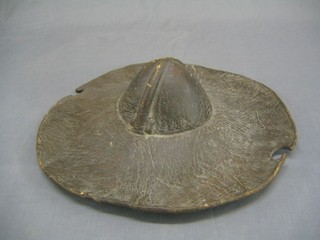 A circular Eastern hide shield 18"