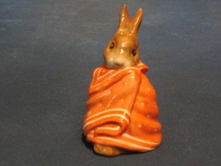 A Beswick Beatrix Potter figure (brown mark to base) Poorly Peter Rabbit 1976