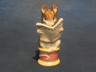 A Beswick Beatrix Potter figure (brown mark to base) The Tailor of Gloucester
