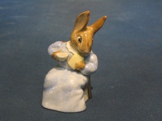 A Beswick Beatrix Potter figure (brown mark to base) Cottontail 1985