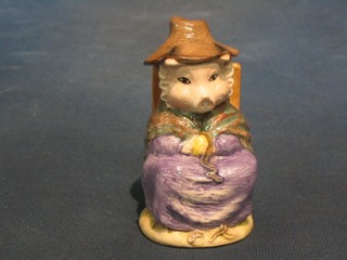 A Royal Albert Beatrix Potter figure And This Pig Had Gone