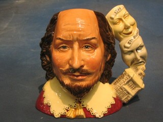 A Royal Doulton character jug William Shakespeare D7136 1988