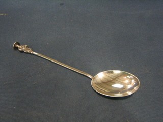A silver apostle spoon 8 1/2"