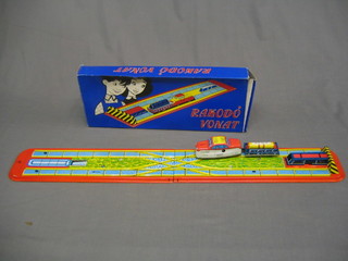 A Japanese Rakodo Vonat game, boxed