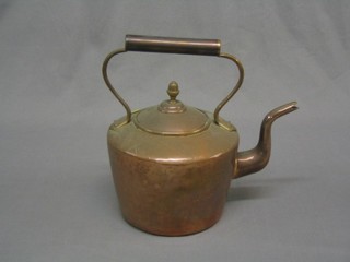 A 19th Century copper kettle