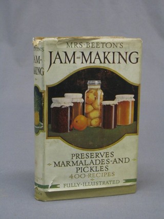 1 vol. Mrs Beeton "Jam Making" with dust covers