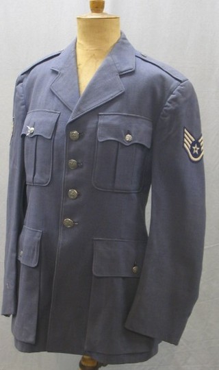 An American Air Force Sergeant's blue tunic