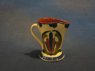A Widdecombe pinched mottoware jug, the base impressed 830 4"
