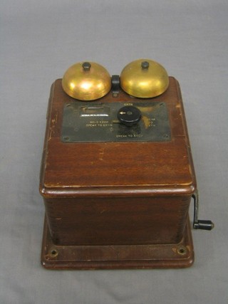 An old GPO bell set box no. 20