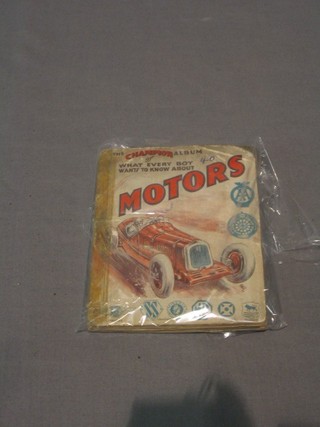 An  album of Champion cigarette cards - What Everybody Should Know about Motors