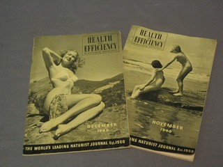 2 editions of "Health and Efficiency" November and December 1949