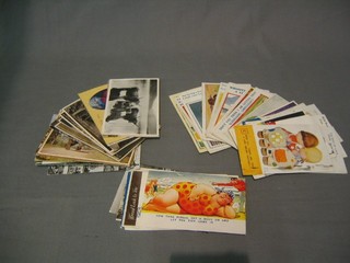 A collection of 60 various 1930's postcards