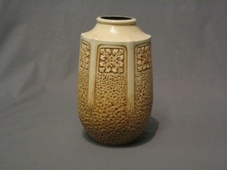 A white glazed Bretby vase, the base marked Bretby England 2352 10"