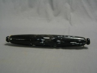 A glass rolling pin 14"