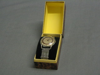 A gentleman's 1950's Technos wristwatch, boxed