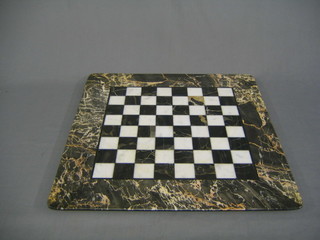 A marble chess board