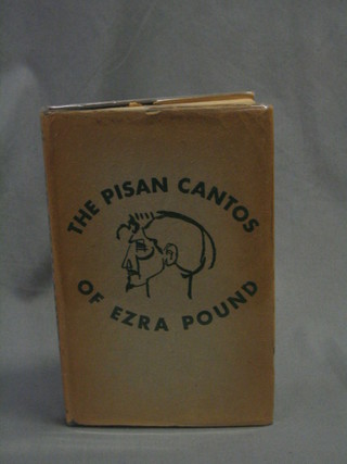 Ezra Pound, "The Pisan Cantos" first edition 1948, published by The Vail-Ballou Press, complete with dust cover