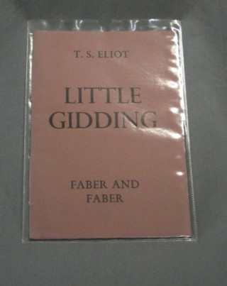 T S Eliot,  "Little Gidding", first edition 1942, published by Favour & Favour