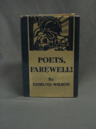 Edmund Wilson, "Poet's Farewell", first edition 1929, published by Charles Scribner's & Sons New York