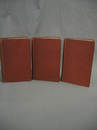 George Eliot, volumes one to three "Felix Holt", published by William Blackwood & Sons Edinburgh