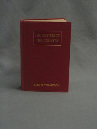 Edith Wharton,  "The Customs of the Country", first edition 1913 published by Charles Scribner's & Sons New York