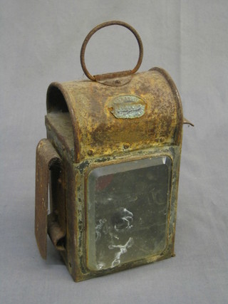 A 19th Century coach lantern 