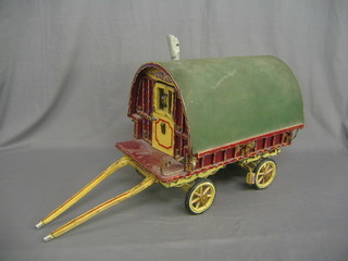 A model of a Romany Caravan 21"
