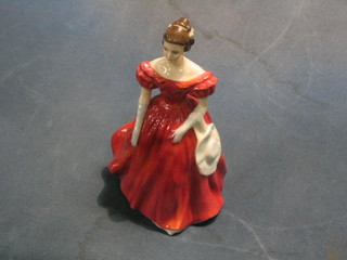 A Royal Doulton figure, Winsome, HN2220 (cracked)