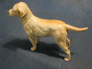 A Goebel figure of a standing Labrador, base impressed CH166 1968, 6"