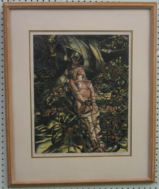 James Newton SGA, watercolour "The Queen" 15" x 12", signed
