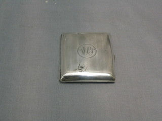 An engraved silver vesta case Chester, 2 ozs