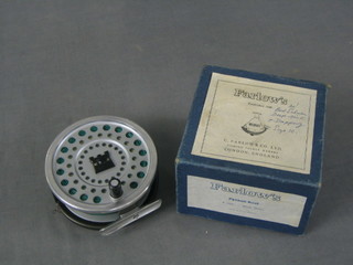 A Farlow Marquess salmon no. 2 fishing reel, 4", reverse marked Marquess Salmon No.2  complete with cardboard box