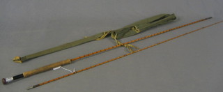 A Palakona split cane twin section fly rod - The Knockabout