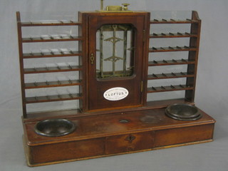 A 19th Century Loftus "Improved Check  Gong Till" with cash block