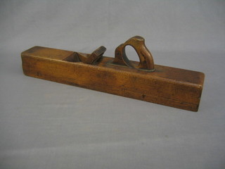 A large wooden Jack plane