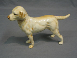 A Goebel figure of a standing Labrador, base impressed CH166 1968, 6"