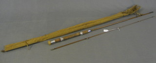 A carbon fibre twin section salmon rod