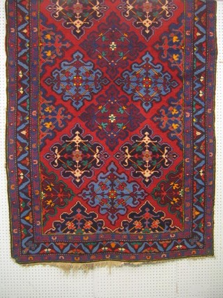 A contemporary Turkey pattern carpet 86" x 49"
