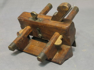 A 19th Century wooden and brass moulding plane by Edward Preston & Sons